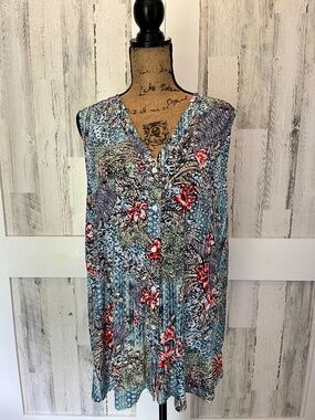 AMANA SLEEVELESS TOP 3X